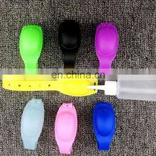 New Mini Portable Custom Silicone Adjustable Watch Type Hand Sanitizer thumbnail-2