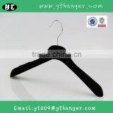 HA6943 Flocked Cover Coat Hanger Velvet Plastic Clothes Hanger Supplier's Choice thumbnail-2