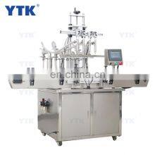 CE Factory Price PLC Control 4 Heads Automatic Juice Olive Oil Wine Water Bottle Liquid Filling Machine