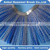 Steel Mixed Poly Wire Street Sweeping Brush For Backhoe Loader thumbnail-5