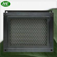 China Manufacturer Air Conditioner HVAC Panel Filter Metal Frame Mini Pleated H13 H14 thumbnail-2