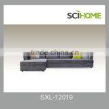 2014 Modern Design L-Shaped Low Back Fabric Living Room Sofa Set thumbnail-3