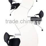 Folding Conference Desk for Commercial Use S Shape Desk Office Desk thumbnail-2