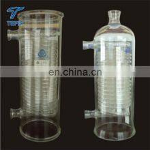 Borosilicate Glass Allihn Condensers 300mm Lab Glassware, Glass Jacket Coil Condenser Manufacturer