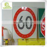 Direct Manufacture LED Traffic Speed Limit Warning Solar Sign Board thumbnail-2