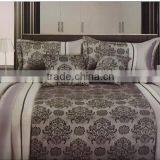Black Hotel Jacquard Duvet Cover thumbnail-6