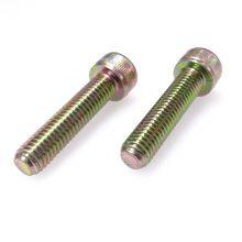 M8 Furniture Barrel Screw Zinc Planted Allen Screw Flat Round Hex Head for Furniture thumbnail-4