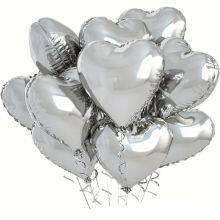 Wholesale Eco-Friendly 18-Inch Love Heart Foil Balloon Helium Floating for Valentine's Day Decor