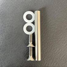 TIBROMTACK Titanium Pivot Hinge Spindle Pin Axle+ and Washers for Brompton Contactor of Rear Triangle and Main Frame Bolts & Screws thumbnail-5