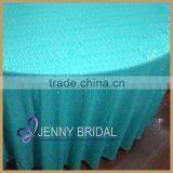 SQN#53 Wholesale Peach Sequin Elegant Wedding Table Linens for Sale thumbnail-3