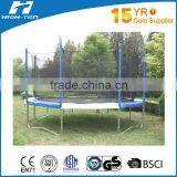 Premium 14FT Trampoline With Enclosure(Down to Ground): thumbnail-1