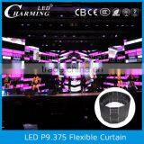 High Resolution Flexible Dmx Led Display Curtain Light With Full Color