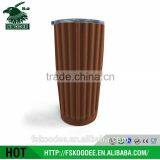 Factory made coffee color silicone coffe mug 2016 new design
