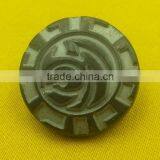 Brass Tin Color Metal Shank Button For Coats Wear --- MJ1131 thumbnail-5