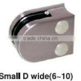 Stainless Steel Small D Type Glass Clamp&glass Handrail Glass Clamp thumbnail-1