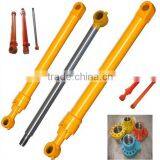 Double Acting Hydraulic Oil Cylinder With Oil Tube for Excavator thumbnail-3