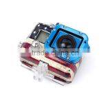 Aluminum LANYARD RING Mount For GoPro Hero 3, Each Piece for Inside and Outside, Include a Tool, Blue, Green, Red, Silver GP125 thumbnail-3