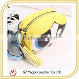 New 2016 Fashion Cute Cartoon Synthetic Women Leather Messenger Bag Occident Tassels Cross Body Bag thumbnail-4