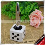 Metal Desk Pen , Dice Ball Pen , Magnetic Table Pen