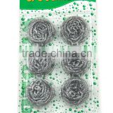 6pc mesh scrubber cleaning scourer