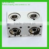 chinese cnc maching brass valve block plated chrome nickel
