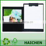 Leather Clipboard Padfolio -12.1 x 9.6 x 0.9 Inches