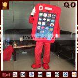 Best Price Outdoor Advertising Walking Lovely Mobile Phone Mascot Costume thumbnail-6