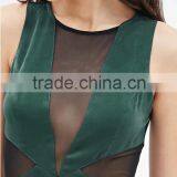 Supply Latest Mesh Dresses Design Long for Women thumbnail-3