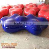 2.1M Fiberglass Modern Furniture FRP Stool Hotel Decoration Waiting Chairs RUYA Brand Factory Outlet thumbnail-6