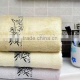High absorbency anti-bacterial bamboo terry face towel wholesale