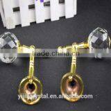 New Design Silver or Gold Color Best Seller Factory Directly Sale Cheap Price Crystal Curtain Pole thumbnail-3