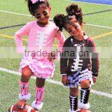 OEM Service Casual Fall Winter Cotton Polka Dot Pant Sports Boutique Outfits thumbnail-2