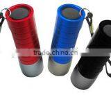 TE090 2015 Top High Quality Promotion Colorful Aluminum 9led Camping Light
