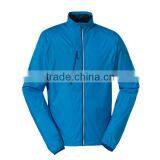 Hot Selling Blue Windproof Men Waterproof Nylon Lightweight Windbreaker Jackets