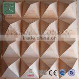 Modern 3d Interior Solid Birch Mosaic Acoustic Wood Wall Panel thumbnail-1