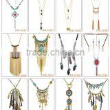 Vintage Native American Turquoise Cuff Bracelet Earring Necklace Set thumbnail-5