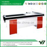Hot Sell Good Cheap Blue Color Supermarket Checkout Counter With Conveyor Belt (YB-H08) thumbnail-2