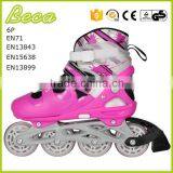 Wholesale Adjustable Aggressive Roller Skate Shoes With Retractable Wheels thumbnail-2