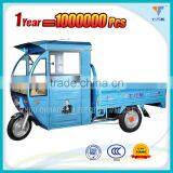 China Cargo Tricycle With Cabin, Commercial Use Electric Tricycle for Adults, Covered Electri China Cargo Tricycle