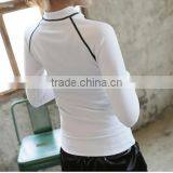 Sublimation Custom Full Zip Compression Hoodies, Sexy Sports Hoodies for Women thumbnail-6