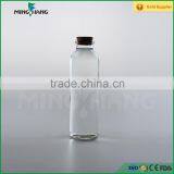 350ml/500ml Clear Drinking Glass Bottle,juice Bottle With Cork thumbnail-3