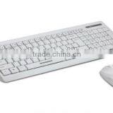 Hot Selling Ergonomic Wireless Keyboard and Mouse With CE,ROHS,FCC