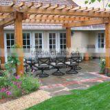 Wpc Pavilion Pergola Wpc Board/wpc Fence