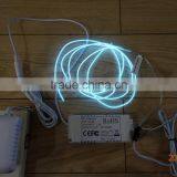 "Polar Light 3"OD:2.6mm White EL WIRE AC110V-240V 40M-60M EL WIRE INVERTER thumbnail-1