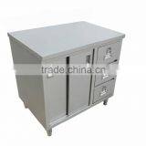 NSF Approval Stainless Steel Kitchen Cabinet With Three Drawers/ Commercial Cabinet thumbnail-2