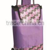 four wheel shopping trolley bag / shopping trolley bag with seat