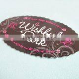 Customized Card Cardboard Lady Jewelry Tag With Logo thumbnail-3