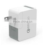 2016 New 5V/9V/12V QC3.0 Wall Charger With EU/US/AU/UK Plug thumbnail-1