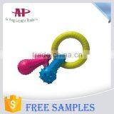 Factory Supply Pet Toys Rubber Circle With Nipple Bite Dog Toys thumbnail-1