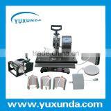High Quality Easy-operation Combo 8 in 1 Heat Press Machine / Sublimation Machine / Heat Transfer Machine